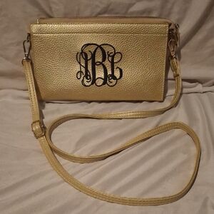Gold Crossbody Bag